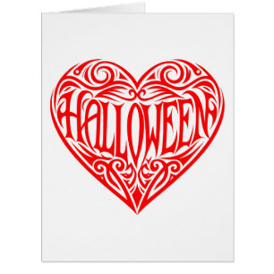 Halloween Heart, Red Heart, Holiday