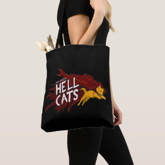 Halloween Hellcats Tote Bag