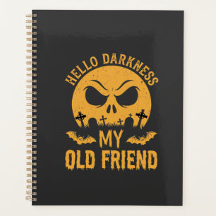 Halloween Hello Darkness Graveyard Moon Planner