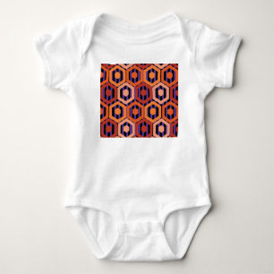 Halloween Hexagons Baby Bodysuit