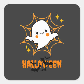 HALLOWEEN HGB SQUARE STICKER