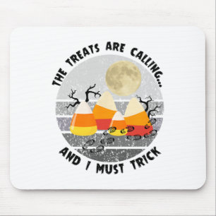 Halloween Hiking Funny Hiker Nature Lover Camping Mouse Pad