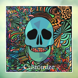Halloween Hippie Skull Thunder_Cove