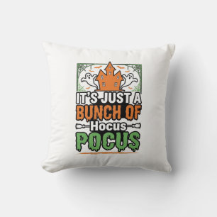 Halloween Hocus Pocus Quote Vector Design_1 Cushion