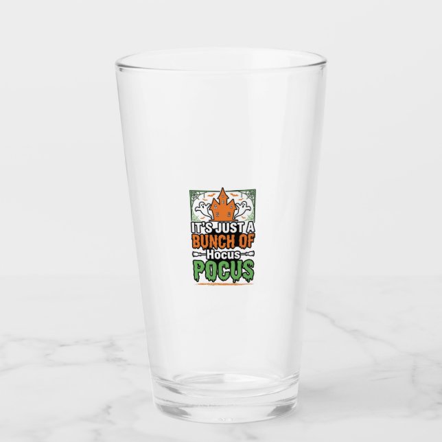 Halloween Hocus Pocus Quote Vector Design_1 Glass (Front)