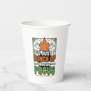 Halloween Hocus Pocus Quote Vector Design_1 Paper Cups