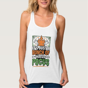 Halloween Hocus Pocus Quote Vector Design_1 Singlet
