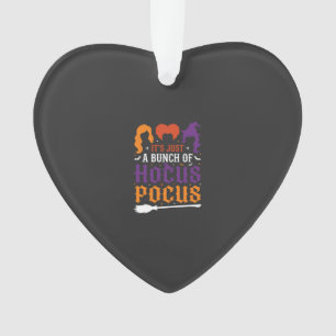 Halloween Hocus Pocus Witch Typography Vector Ornament