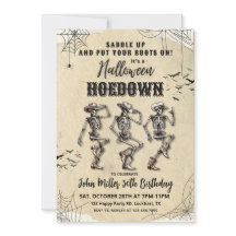 Halloween Hoedown Birthday Party, Western