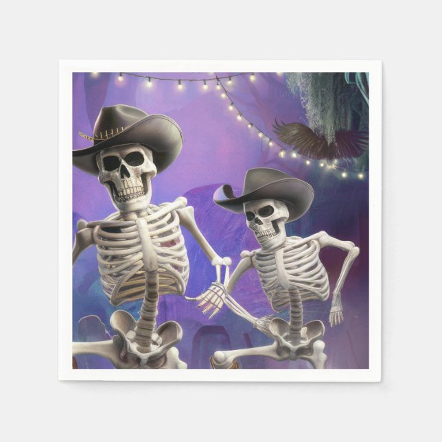 Halloween Hoedown, Halloween Throwdown! Napkin (Front)