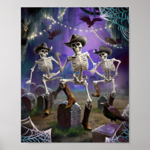 Halloween Hoedown Throwdown, Skeleton Showdown Poster