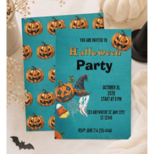 Halloween Holiday Invitation Halloween Invitation