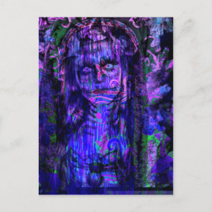 Halloween holiday postcard