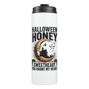 Halloween Honey Shirt Sweet Spooky Love Design_1 Thermal Tumbler