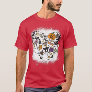Halloween Horror Costume Pumpkin Vampire Ghost Boy T-Shirt