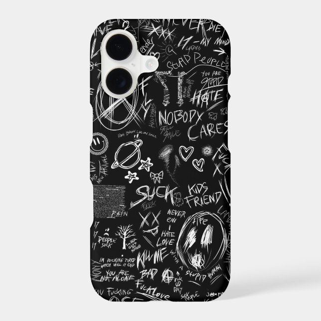 Halloween Horror Graffiti Case-Mate iPhone 17 Case (Back)