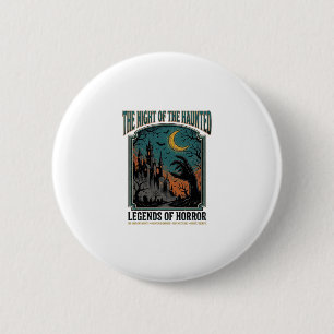 Halloween Horror Haunted Night Vintage Spooky_1 6 Cm Round Badge