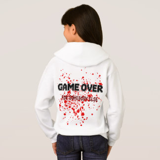 Halloween Horror Hoodie – “Game Over For Somebody
