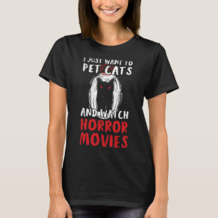 Halloween Horror Movie Design for a Halloween Fan T-Shirt