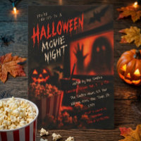 Halloween Horror Movie Night Popcorn Spooky