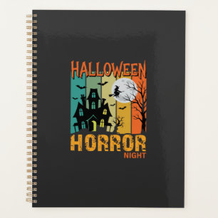 Halloween Horror Night Haunted House Vector_1 Planner