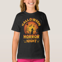 Halloween horror night - scary Halloween design
