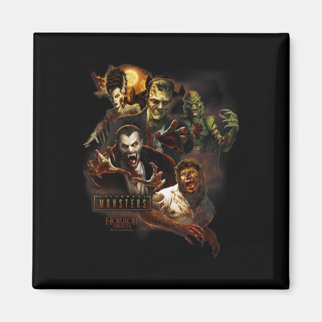 Halloween Horror Nights HHN Universal Monsters  Magnet (Front)