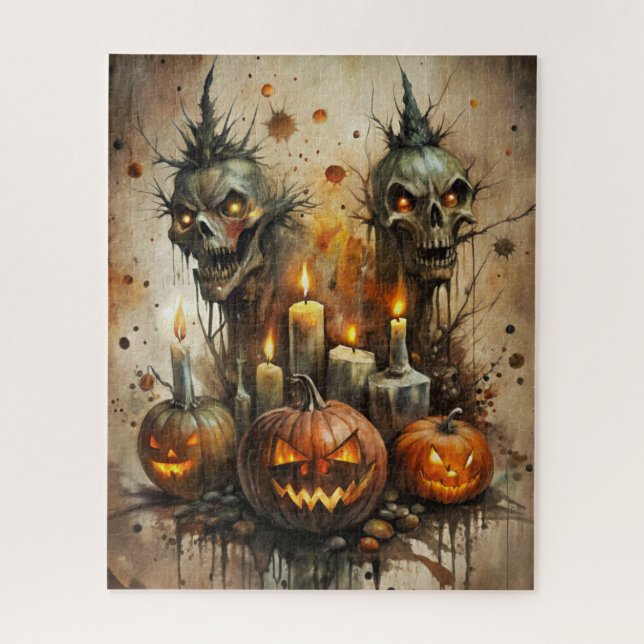 Halloween Horror Puzzle (Vertical)