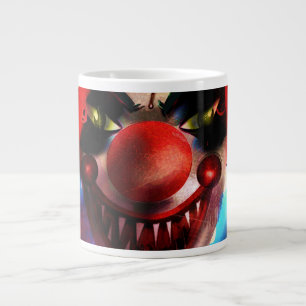 Halloween Horror Scary Clown Personalised Large Coffee Mug