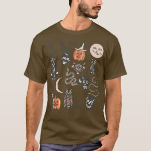 Halloween Horror Things Spooky Season Happy Hallow T-Shirt