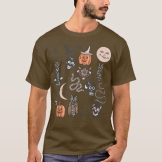 Halloween Horror Things Spooky Season Happy Hallow T-Shirt