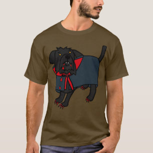 Halloween Horror Vampire Dog T-Shirt