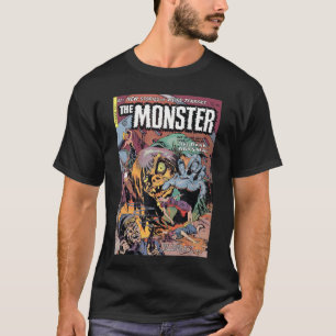 Halloween Horror Vintage Monster Comic Book Retro T-Shirt