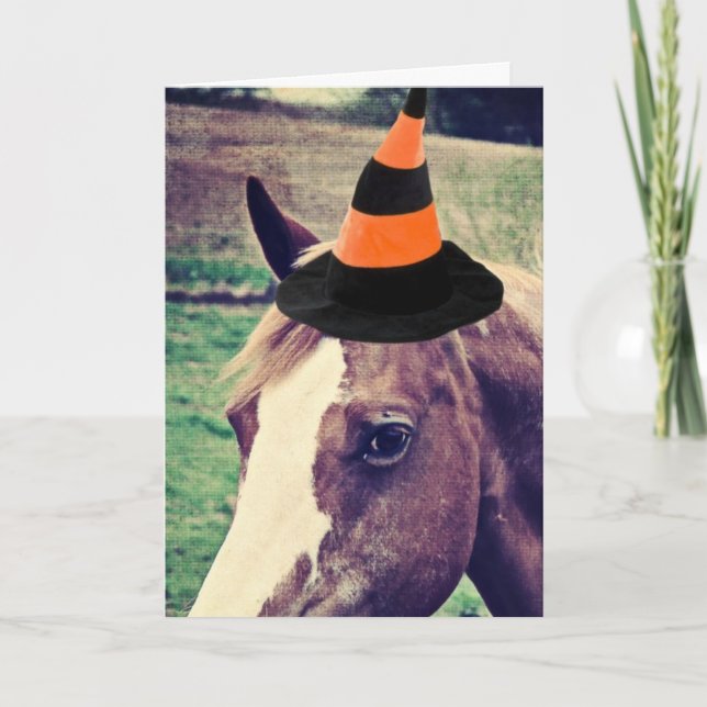 Halloween Horse Card (Front)