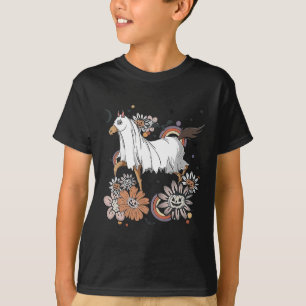 Halloween Horse Costume Ghost Boo Pumpkin Spooky S T-Shirt