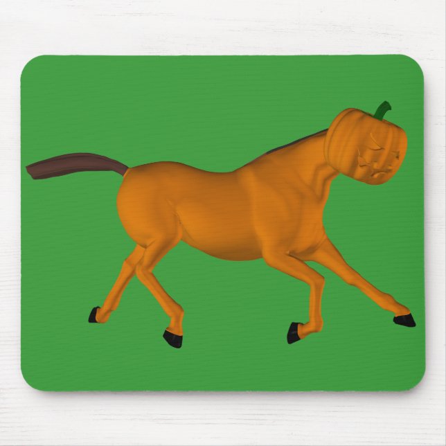Halloween Horse Mouse Pad (Front)