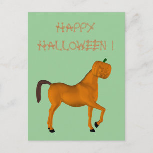 Halloween Horse Postcard