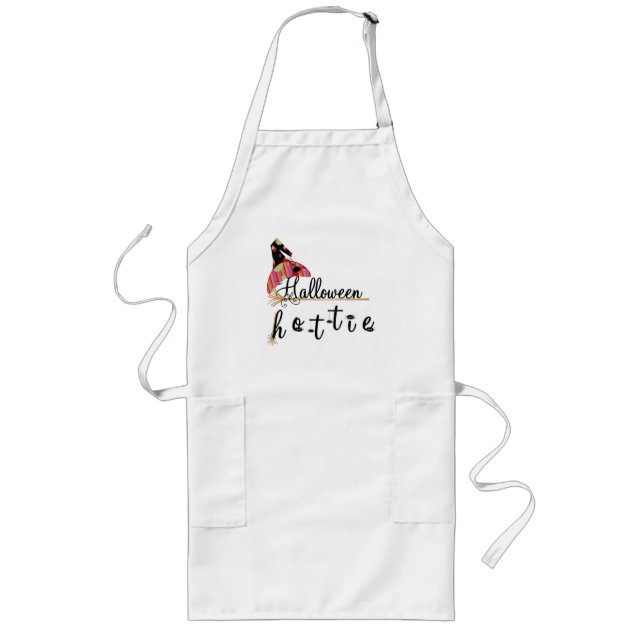 Halloween Hottie Long Apron (Front)