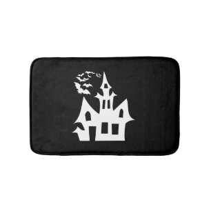 halloween house   bath mat