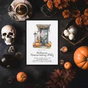 Halloween House   Housewarming Party Announcement