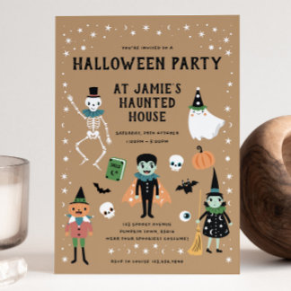 Halloween House Party Invitation