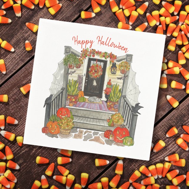 Halloween House Party Napkin (Creator Uploaded)