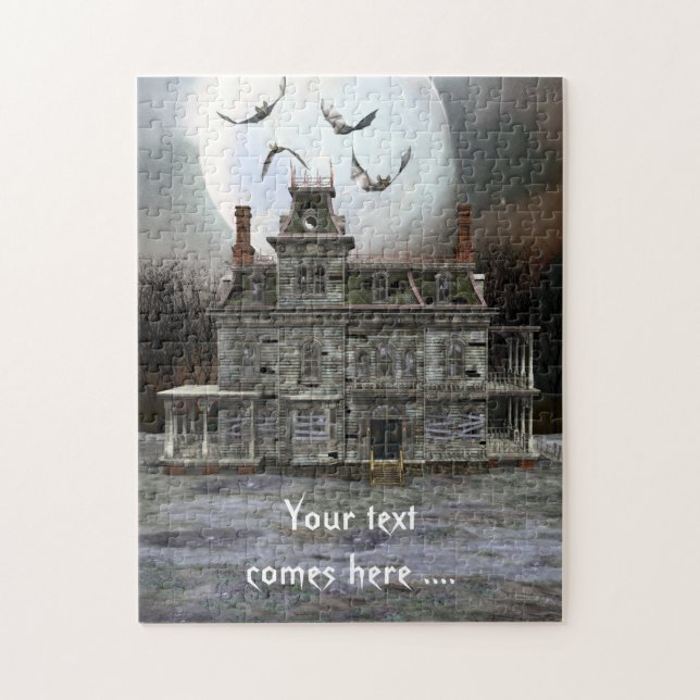 Halloween House Puzzle (Vertical)