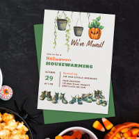 Halloween House Warming Monster Shoes Plants Funny