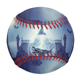 Halloween House With Frankie, Dark Blue Baseball