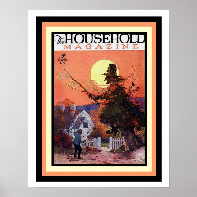 Halloween Household Magazine Cover Poster 16 x 20 (Front)