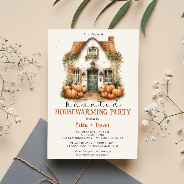 Halloween Housewarming Party  Invitation (Creator Uploaded)