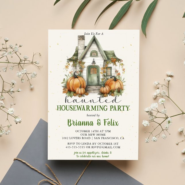  Halloween Housewarming Party  Invitation (Creator Uploaded)