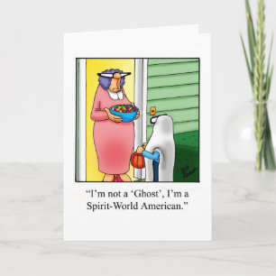 Halloween Humour Greeting Card