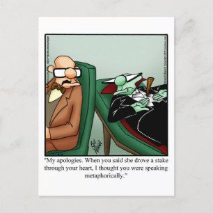 Halloween Humour Postcard 